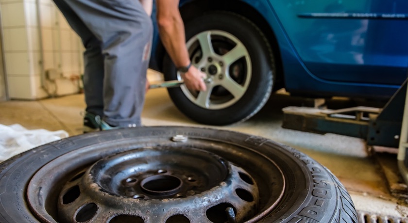 Replacement tyre fitting