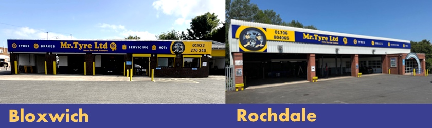 Exterior photo of Mr Tyre Bloxwich & Mr Tyre Rochdale