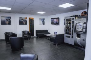 Reception at Mr Tyre Leicester branch.