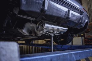 Custom Powerflow exhaust system installation..