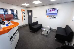 Mr Tyre Louth Reception Area