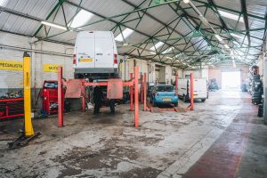 Mr Tyre Nottingham (Carlton Rd) branch floor.