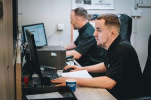 Mr Tyre Nottingham (Carlton Rd) reception desk.