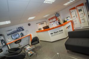 Mr Tyre Redditch branch interior
