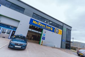 Mr Tyre Congleton Branch exterior.