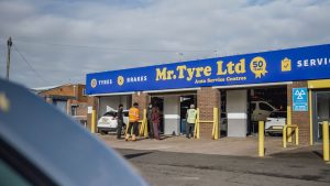 Mr Tyre Bloxwich exterior with customers